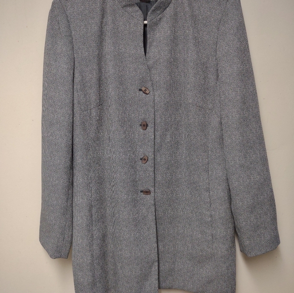 Travis Ayers Jackets & Blazers - Travis Ayers Gray Blazer Jacket Size 16